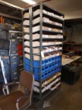 Parts Shelving Unit With Bins
