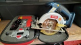 Laser trac and ryobi saw