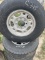 4-tires and rims for Chevy truck. 245/75R16