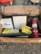 Misc lot of eye wash stations, first aid kits ,