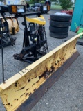 7’ snow plow with lighted headgear