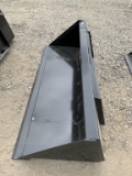 72” New Kivel Skid Steer Bucket