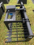 New 75” skeleton grapple bucket