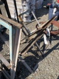 3 metal saw stands