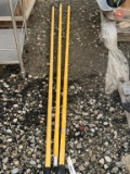 3 extension poles