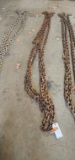 2 pcs 1/2 in chain aprox 20 footers