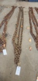 2pcs 1/2 in chain approx 20 footers