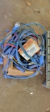 Lot - trailer electrical lines and componants