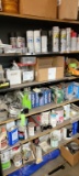 Cabinet lot - spray paints ans chemicals