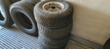 (4) 31x10.5r15 tires