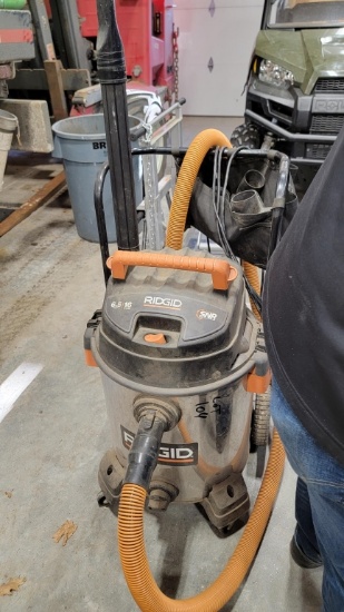 Rigid Shop Vac 6.5 hp