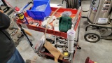 Rolling Cart With Contents