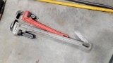 (2) Hd Pipe Wrenches