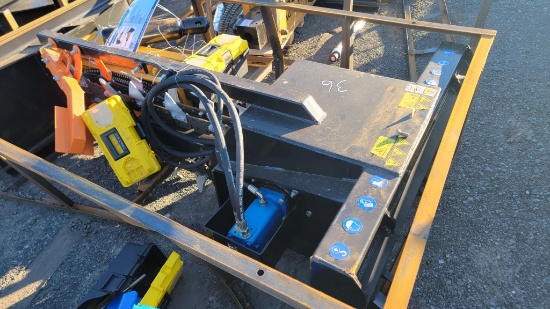 Hydraulic Trencher - Skidsteer Mount