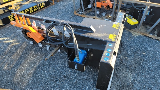 Hydraulic Trencher - Skidsteer Mount
