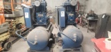 Quincy model 370 air compressors, baldor 3 phase,