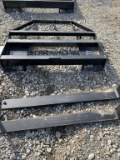 Skid steer forks and frame