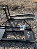 Skid steer forks and frame