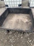 Utility trailer bed