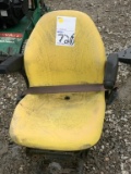 Seat for lawn tractor