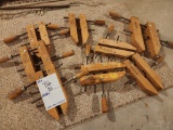 (8) Jorgensen Wood Clamps