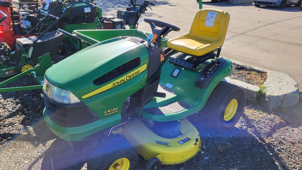 John deere la120 riding mower Proxibid