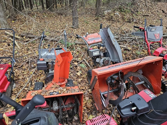 (2) Snowblowers