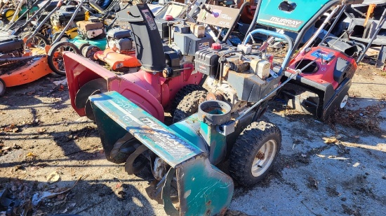 2 snowblowers