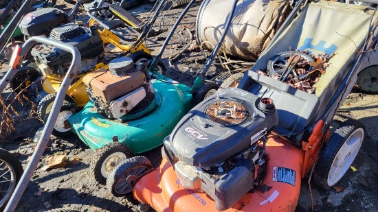 4 mowers