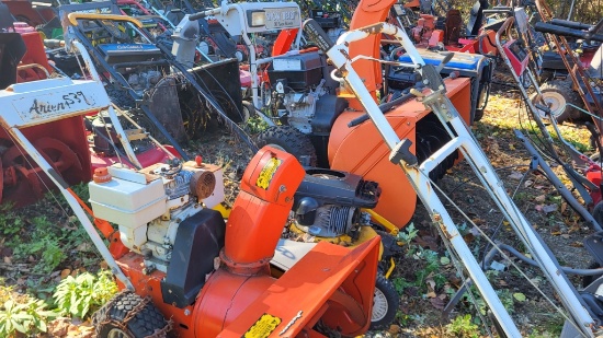 2 snowblower 2 pressure washer 1 mower