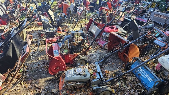 (3) Mowers (2) Snow Blowers