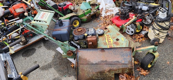Bunton 48in walk behind mower, kawasaki powered
