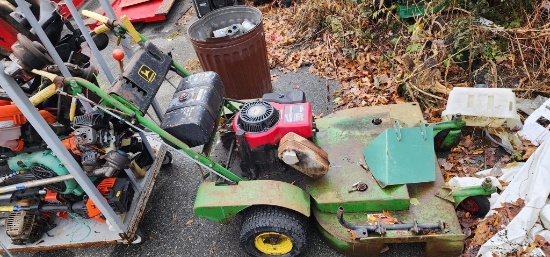 John deere walk behind mower, 12.5 hp