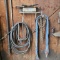 Lot - hydraulic hose, chain, shelf lot