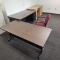 (3) desks and chair