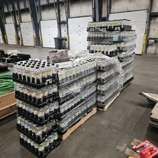 (4) Pallets Seltzer water