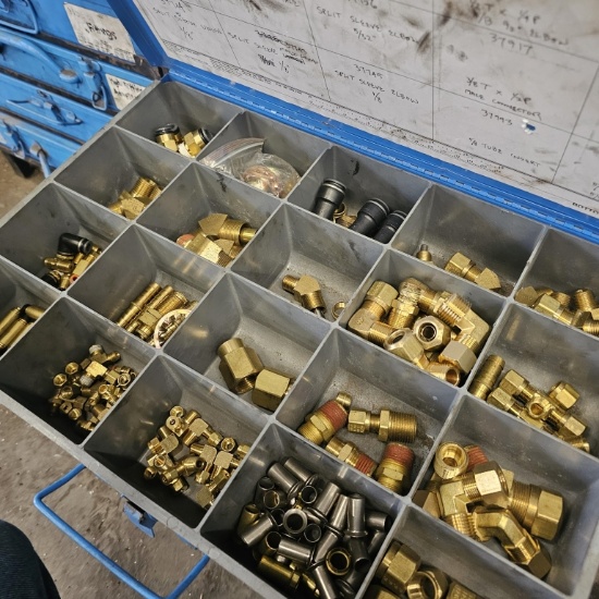 Parts Bin - Air fittings, brass fittings, etc