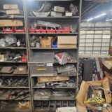 Shelf Lot - placards, box handles,u bolts,