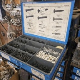 Parts Bin - cotter pins, flange bolts, floor