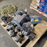 Pallet lot - new / used altenators