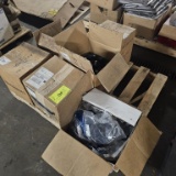 Pallet lot - brake cans, registration boxes