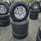4x Michelin 275 70 18 Tires On Chevy Rims