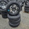4x Bridgestone 255 70 18 Tires On Aluminum Rims