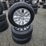3x Goodyear 275 60 20 Tires On Aluminum Rims