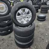 4x Bridgestone 255 65 17 Tires On Ford Rims