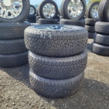 3 x Goodyear 275 60 20 on gmc rims