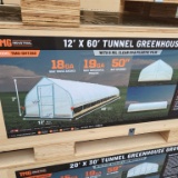 12' By 60' Tunnel Greenhouse Grow Tent