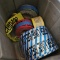 Lot - assorted safety tape and ribbon