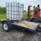 Triple crown tow behind trailer with water tote