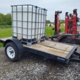 Triple crown tow behind trailer with water tote